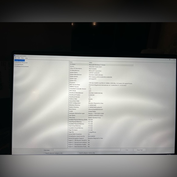 MSI GAMING LAPTOP 3070ti - Picture 7 of 8
